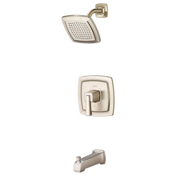 Townsend Tub and Shower Trim Kit With Cartridge, Brushed Nickel