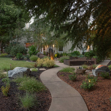 Flow Between Special Spaces in the Botanical Garden Delight