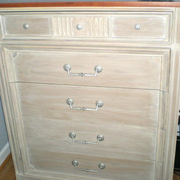 Before and After Refinish Furniture Birmingham