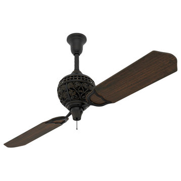 Hunter Fan Company 60" 1886 Limited Edition Midas Black Ceiling Fan