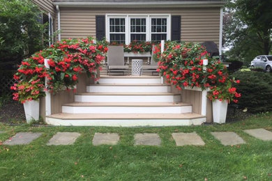 Example of an exterior home design in Philadelphia
