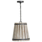 Capital Lighting - Capital Lighting 340411WN Remi - 1 Light Pendant - APPLICATIONS: Perfect for use in foyer entryways,Remi 1 Light Pendant Brushed White Wash/N *UL Approved: YES Energy Star Qualified: n/a ADA Certified: n/a  *Number of Lights: Lamp: 1-*Wattage:100w E26 Medium Base bulb(s) *Bulb Included:No *Bulb Type:E26 Medium Base *Finish Type:Brushed White Wash/Nordic Iron