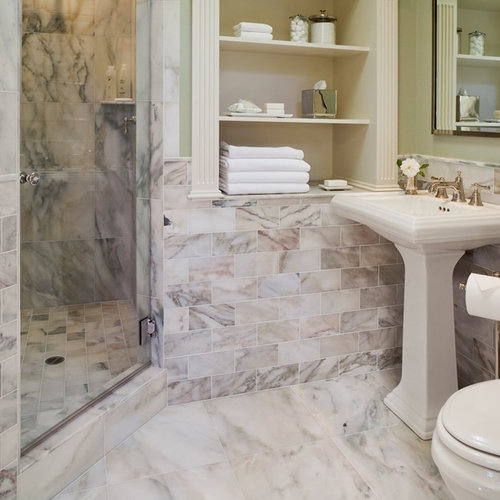 Fotos de baños | Diseños de baños con baldosas y/o azulejos rosa