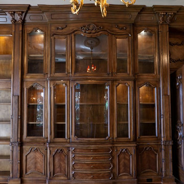 LIBRARY CABINETRY TEXAS