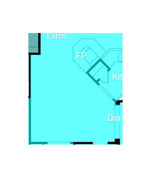 Furniture Placement and Purpose in Odd Shaped Room