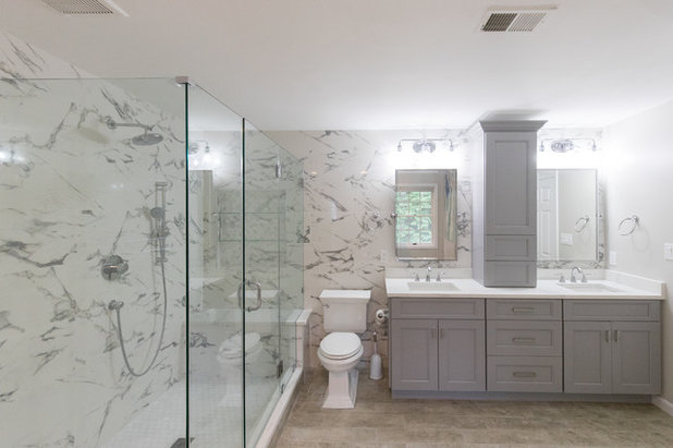 Transitional Bathroom by FineLine Kitchens, Inc.