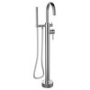 Elba Free-Standing Floor-Mounted Bathtub Filler Faucet With Hand Shower