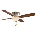 Minka Aire - Minka Aire F533-BN Mojo II - 52" Ceiling Fan with Light Kit - 14 Degree Blade Pitch.Shade Included: TRUEAmps: 0.53* Number of Bulbs: 3*Wattage: 60W* BulbType: B10.5 Candelabra Base* Bulb Included: Yes