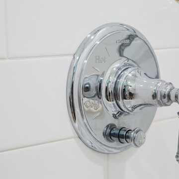 Three Bathroom Makeover in Suburban Boston - Westford, MA