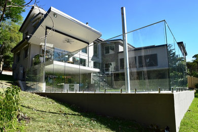 This is an example of a scandinavian home design in Sydney.