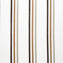 Adriana Stripe in Travertine - Fabric