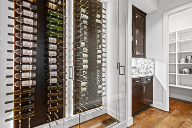 Inspiration for a wine cellar in Seattle.