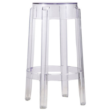 Ghost Stool Backless, 30"