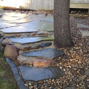 Family Recreation Area - Firepit, patio, fruit & flower guild