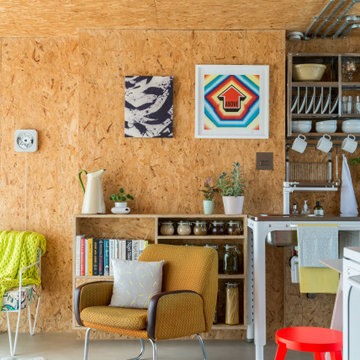 Water Tank Conversion East London | 1-Bed Duplex Penthouse Industrial Design
