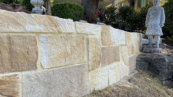 Sandstone Ballast Wall