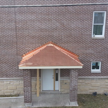 Copper Bay Windows & Copper Soffit Fascia - Chicago, IL
