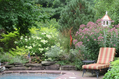 Photo of a mediterranean landscaping in Philadelphia.
