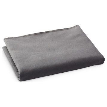 Bucky Travel Blanket, Charcoal 56x36