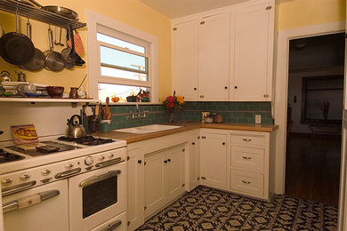 Inspiration for an eclectic kitchen remodel in Los Angeles