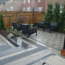 stone patio