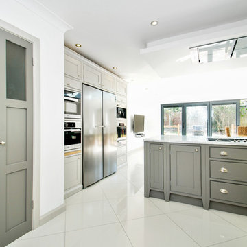 Ruislip, HA4 bespoke handmade kitchen and walk in-pantry
