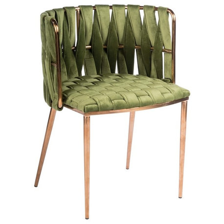 Milano Dining Chair, Green