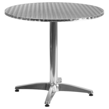 Flash Furniture Aluminum 31.5" Round Bistro Table
