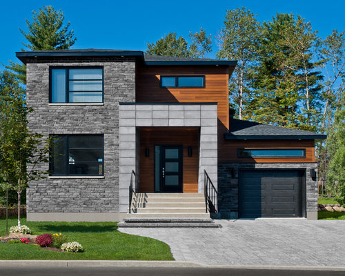 Gray Stone Exterior | Houzz