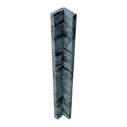 254-STACKED STONE INSIDE CORNER - 48"L X 4 3/4"W X 1 &frac12;"D - Wall Panels