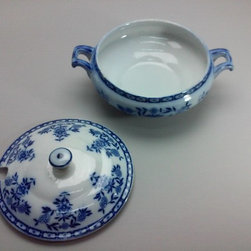 sopera de cer&aacute;mica Pickman, modelo Tokio, principios de siglo XX - Tureens