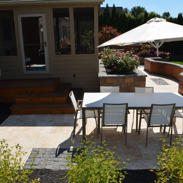 Tranquil Heights: Asian-Inspired Patio Retreat in Hilliard, OH