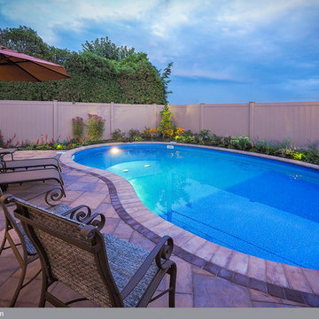 Adobe Matte Finish PVC Vinyl Fence Illusions Fence Install in New York
