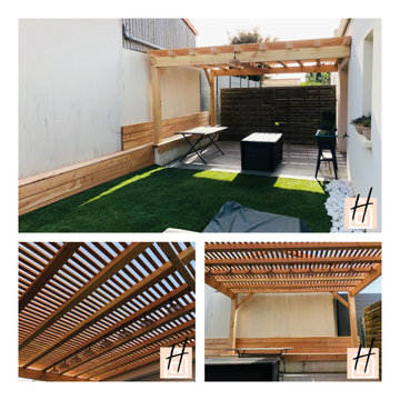 Aménagement d'une terrasse extérieure MARSILLY