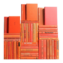 Booth & Williams - Modern Book Wall Set, Grove, Set of 50 - Books