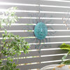 Eclectic Teal Metal Wall Decor 26651