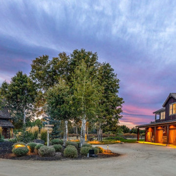 Vandevert Ranch Historic Homestead with NanaWall Aluminum Clad Folding Doors