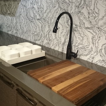 Contemporary Showroom Kitchen - Honolulu, HI