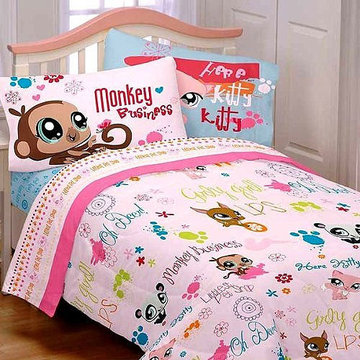Littlest Pet Shop Bedding and Room Decorations