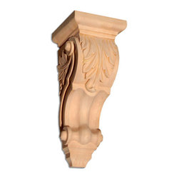 Inviting Home Inc. - Atlanta Medium Wood Corbel, Cherry - Corbels