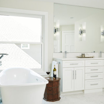Bathroom Transformation in Light