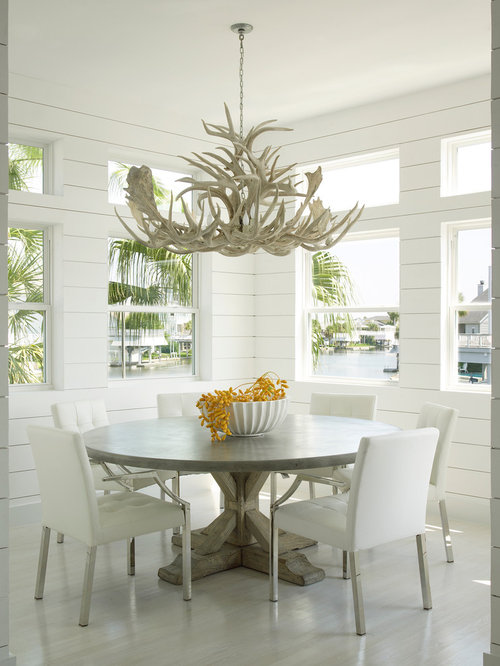 Beach Style Dining Room Design Ideas, Remodels & Photos