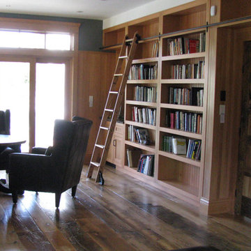 Custom Home Library Ideas