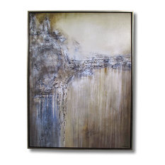 Abstract Modern Contemporary Limited Edition Painting Framed by ELOISExxx