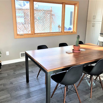 Project 3309-1 Transitional Contemporary Kitchen + Dining Room Remodel Armatage
