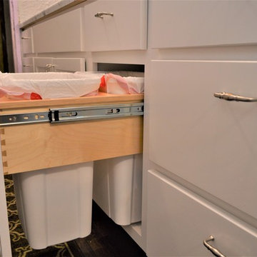 Peru, IN. BaileyTown USA, Maple White Kitchen