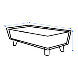 7 Foot Air Hockey Table Cover - Game Table Accessories