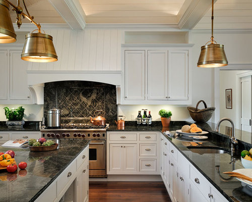 Black Granite Kitchen Ideas, Pictures, Remodel and Decor