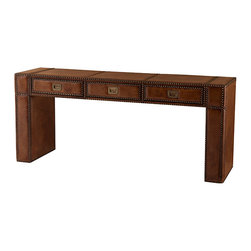 Leather Console Flemming  £1980 - Console Tables