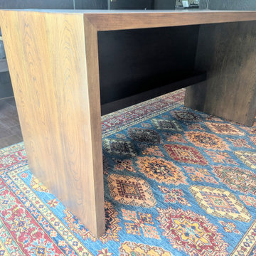 Custom Cherry Executive Desk | Solid Hardwood Home Office Desk
